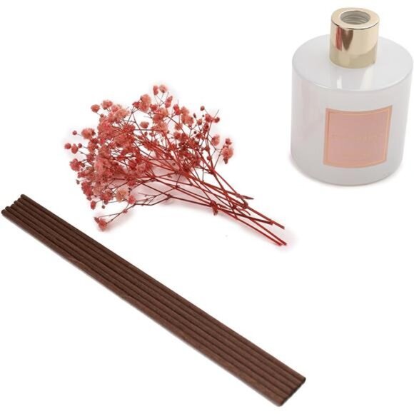 Cocorrína Premium Reed Diffuser Set with Preserved Baby's Breath & Cotton Stick - Picture 5 of 7